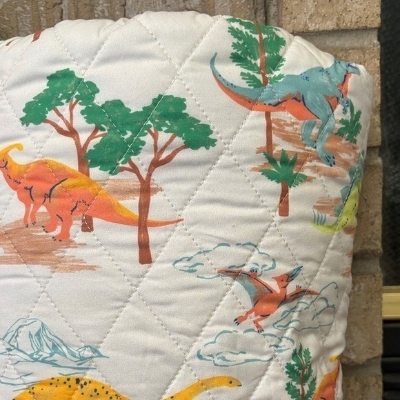 The Big One Kids Dinosaur 2 Piece Reversible Quilt Set Twin/ Twin XL NWT - Picture 5 of 12